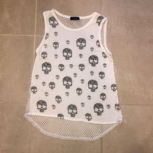 TMANI Mesh Back Tank Top